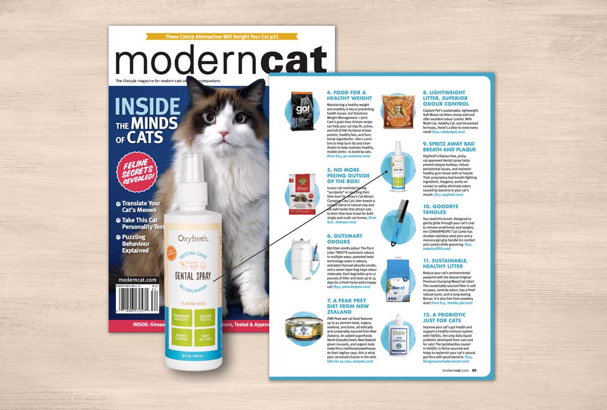 Oxyfresh Dental Spray Named a Healthy Paws Pick