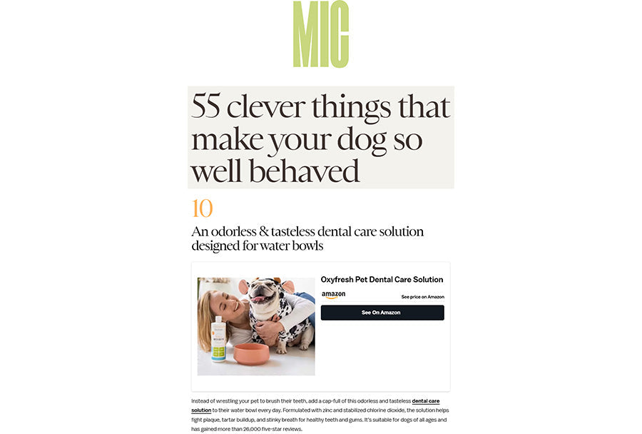 Mic: "55 Clever Things That Make Your Dog So Well Behaved"