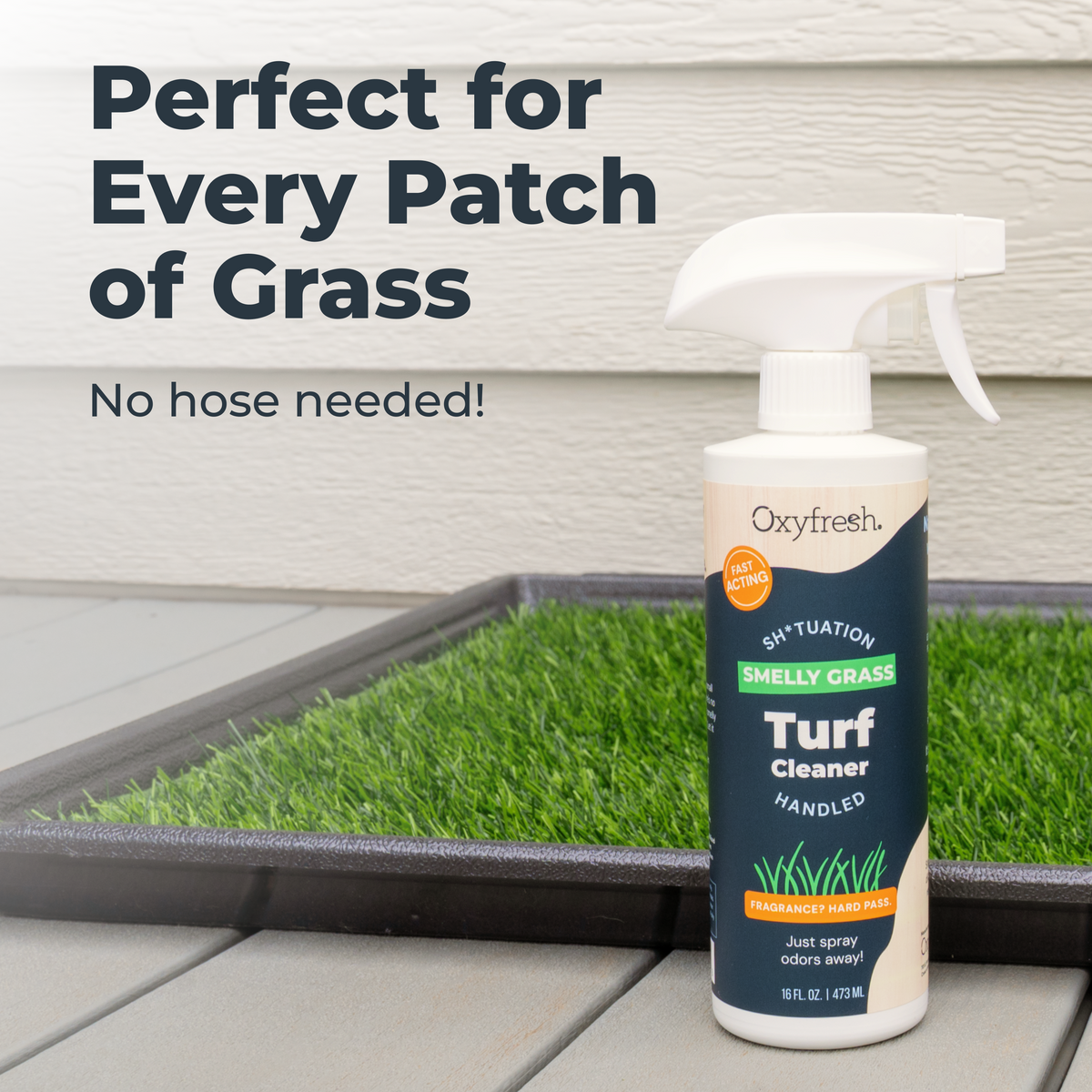 Oxyfresh Premium Turf Cleaner – Safely Eliminates Odors and Grime – Scrub Free