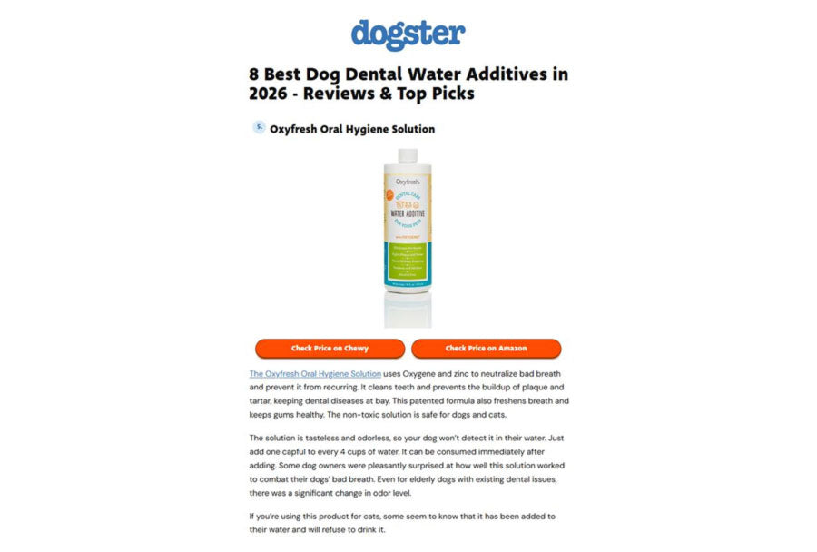 8 Best Dog Dental Water Additives in 2026 - Reviews & Top Picks