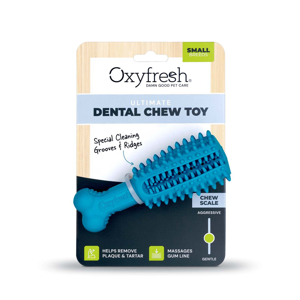 100% Natural Rubber Dog Dental Toy – Fun, Easy Way to Clean Dog Teeth - Crate Toys For Puppies Dental Health