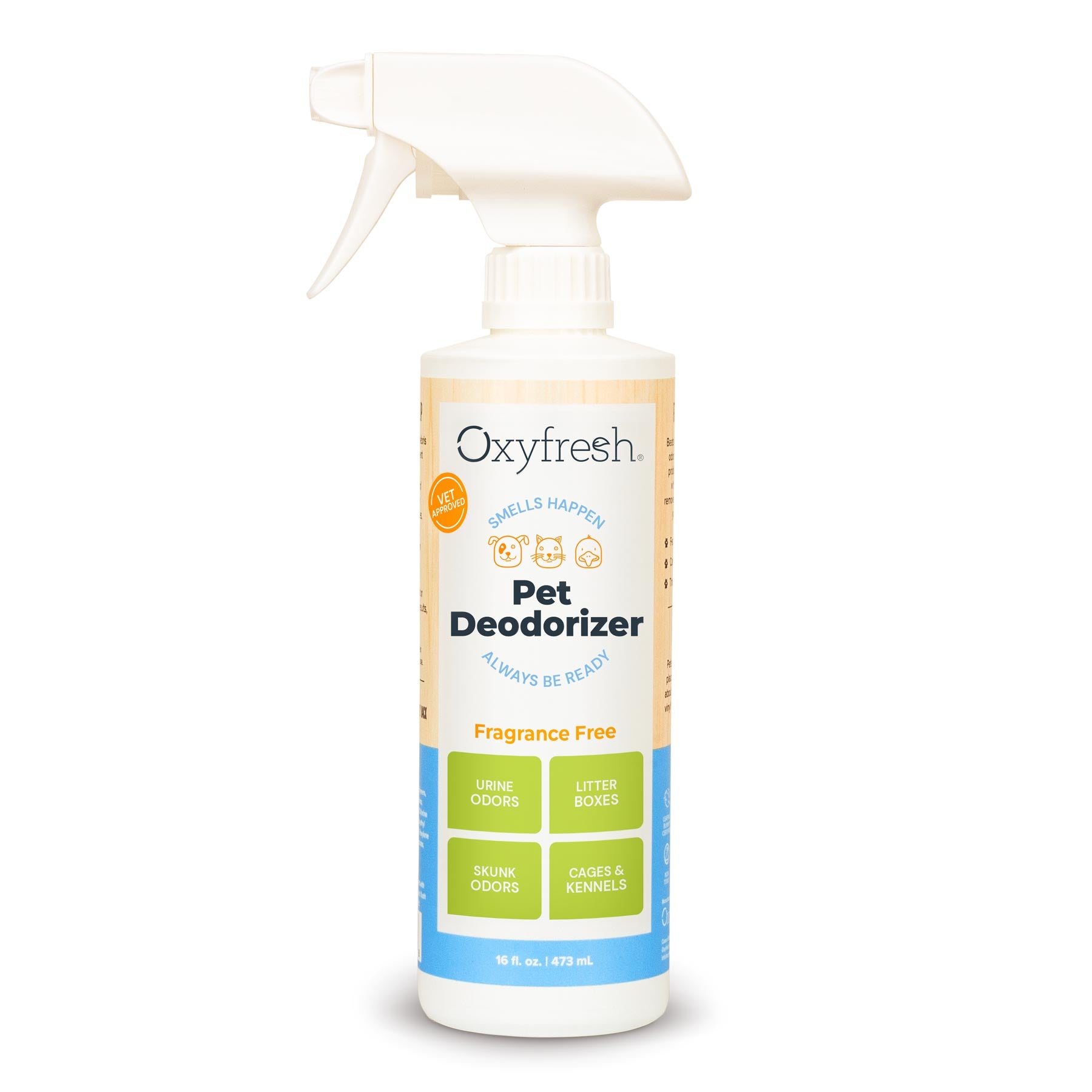 Extra Strength Pet Deodorizer - Odor Eliminator Works On-Contact